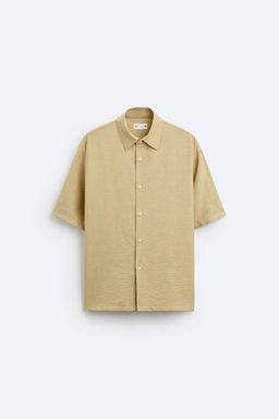 DOKULU VISKOZ KARISIMLI GOMLEK - Zara фото 8