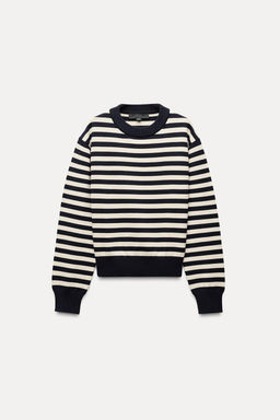 STRIPED KNIT JUMPER - Zara фото 3