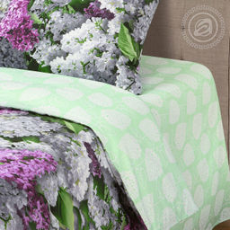 Постельное бельё Цветок желаний (бязь премиум) Семейный/Пододеяльник: 2 шт. - 215*143; Простыня: 1 шт. - 220*240; Наволочка: 2 шт. - 70*70; Премиум - Артпостель фото 4