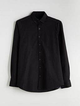 Slim Fit Uzun Kollu Oxford Erkek G?mlek