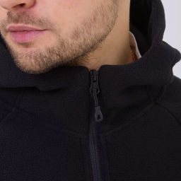 RODOS Толстовка на молнии мужская флис М-322 Черный  фото 6
