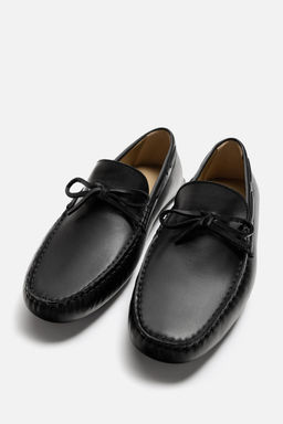 LEATHER LOAFERS LIMITED EDITION - Zara фото 4