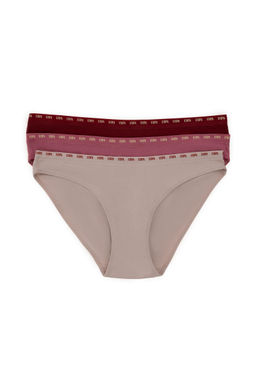 Женское нижнее белье бордово-красного цвета Неожиданная скидка в корзине - U.s. polo assn фото 2