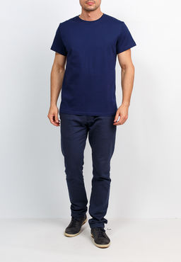 Футболка мужская короткий рукав GREG TS521-3920 (т.синий)  фото 5