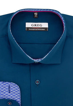 Сорочка мужская длинный рукав GREG 230/139/DB/Z/6