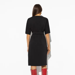 Платье, Строгий код (black, с поясом) - Charutti фото 5