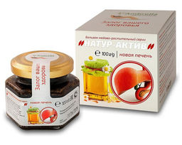 Натур-Актив Ягоды Годжи & Медвежий жир НОВАЯ ПЕЧЕНЬ Бальзам медово-растительный, банка стекло, 100 г