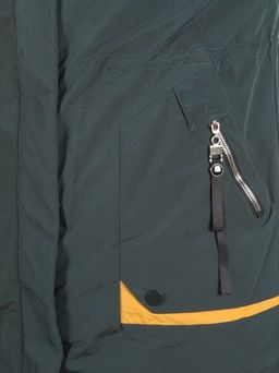 M2008 DK. GREEN Пальто зимнее женское MARIA - Фабричный китай фото 13