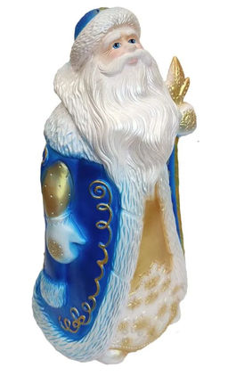 Дед Мороз 35см СИНИЙ - Коломеев фото 4