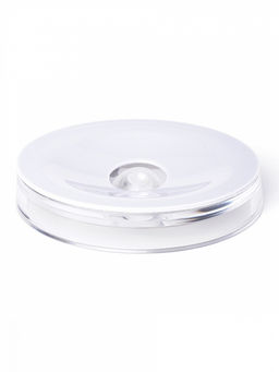 Мыльница белый пластик - Denastia фото 3