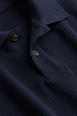 Polo gofrado Slim Fit - H&m фото 2