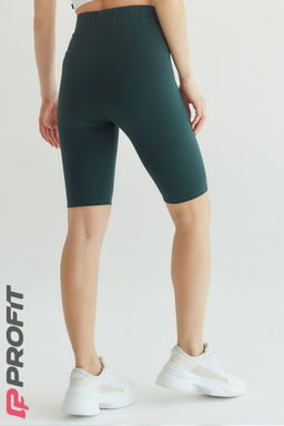 Велосипедки женские хлопковые темно-зеленые shd.080.020