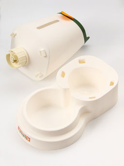 Автопоилка 3.8 л, нескользящие ножки, белая - Пижон фото 5