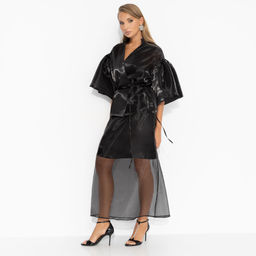 Костюм с юбкой из органзы, Очарование момента (2 в 1, с поясом) - Charutti фото 6