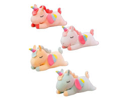 Мягкая игрушка единорог спящий 35 см