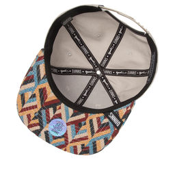 Бейсболка DJINNS арт. 6P SB CP TriTri Rev. (светло-серый)  фото 2