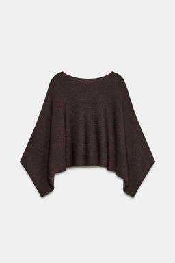 JERSEY CAPA CORTO PUNTO / Marr?n - Zara фото 7