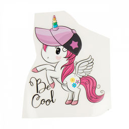 Термотрансфер арт.TBY.1292 Be Cool 10,9х13,4см, уп.10шт