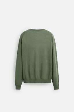 LIGHTWEIGHT 100% LINEN SWEATER - Zara фото 8