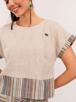 Костюм Galean Style 693.2 мятная полоска