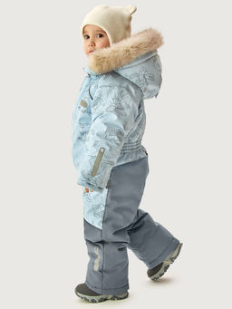 Комбинезон 8з0626 лед/светло-серый