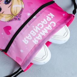 Сумка для обуви Самая красивая, 2 секции, 41х31 см - Artfox study фото 6