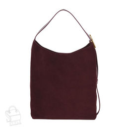 Сумка женская кожаная 56085BDAA wine red Baidou/50(дефект)