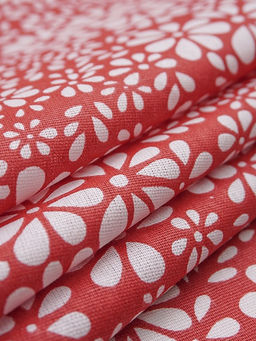 Бязь "Аура" цв.красный, ш.1.5м, хлопок-100%,120гр/м.кв