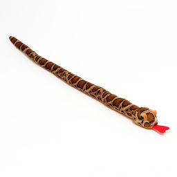 Мягкая игрушка Змея, 80 см, тёмные пятна - Simaland фото 5