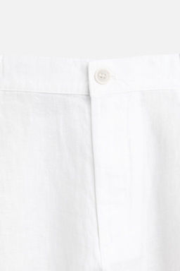 %100 KETEN PANTOLON - Zara фото 4