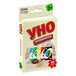 Игра карточная "Уно Моменто" 108 карточек (НИ_67061) 3+, "ТРИ СОВЫ"