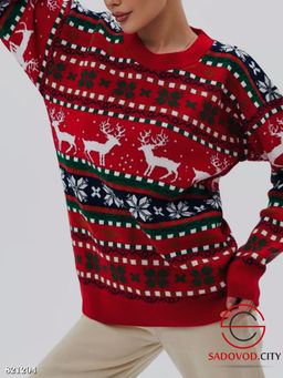 Свитер вязанный новогодний - Bruno фото 2