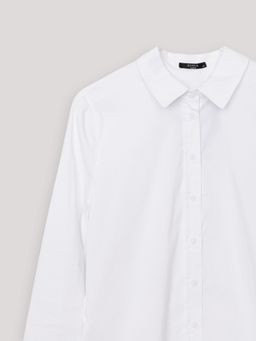 ШОК ЦЕНА - Рубашка однотонная B2795/amina - Emka фото 4