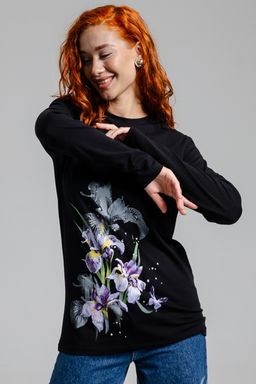 8527 футболка с дл.рукавом унисекс - Натали фото 8