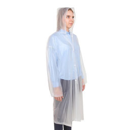 Дождевик-плащ Maclay, р. 46-48, цвет белый  фото 4