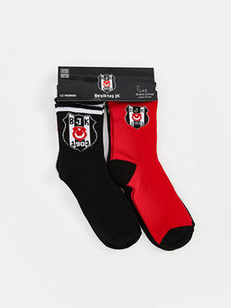 Be?ikta? Desenli Erkek ?ocuk Soket ?orap 5li