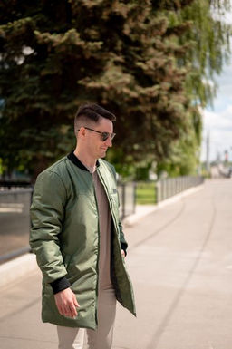 Бомбер удлиненный - Yollochka фото 23