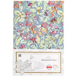 Скатерть 200х145см Marcella, длина стола до 160см, на 6-8 персон, рогожка (хлопок 100%) 171г/м2, упаковка классическая, пакет ПВХ 28х41см, Домашняя мода (Россия)  фото 5