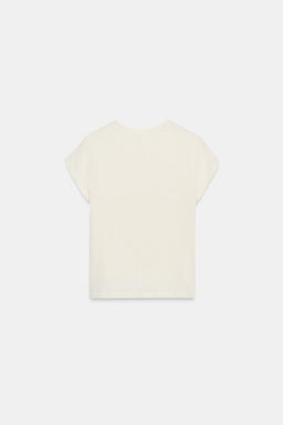 RUSTIC SHORT SLEEVE T-SHIRT - Zara фото 5
