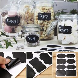 Наклейки для кухни грифельные Ассорти Меловые 8шт. (0970) Лист 10х15 см - Мой органайзер фото 3