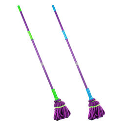 Швабра с отжимом, с насадкой из микрофибры, 113см, 2 цвета, 444-141