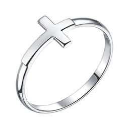 Кольцо из серебра без вставки, Л-27568