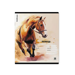 АКЦИЯ Цена за 10 шт. Тетрадь школьная ученическая ErichKrause Wild Mane, 18 листов, линейка (в плёнке по 10 шт.)_MIX-PACK  фото 5