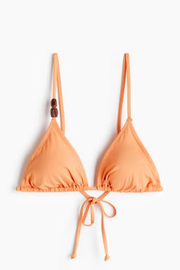 Top de bikini triangular con relleno - H&m фото 2