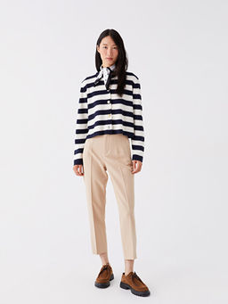 Kad?n Havu? Kesim D?z Pantolon