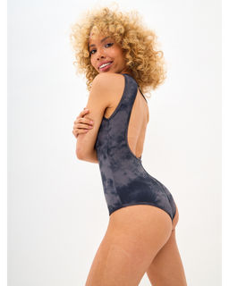 Купальник слитный Sport ONYX серый - Rowan фото 5