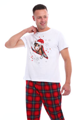 Пижама женская новогодняя Лошадка