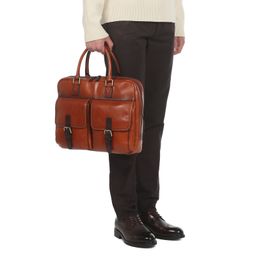 Мужская сумка для ноутбука GERARD HENON Артикул 2920708, светло-коричневый  фото 2