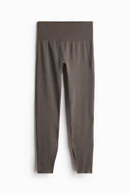 Seamless Shaping Sports leggings in DryMove - H&m фото 5