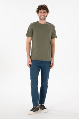 Erkek Regular Fit Bisiklet Yaka Haki Basic Ti__rt Sepette S_rpriz _ndirim - U.s. polo assn фото 5